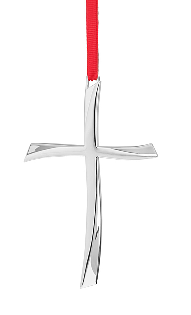Nambe 2022 Nouveau Cross Ornament