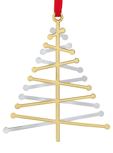 Nambe Metal Oh Christmas Tree Ornament