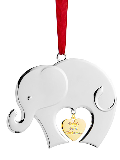 Nambe Metal Baby's First Christmas 2021 Ornament