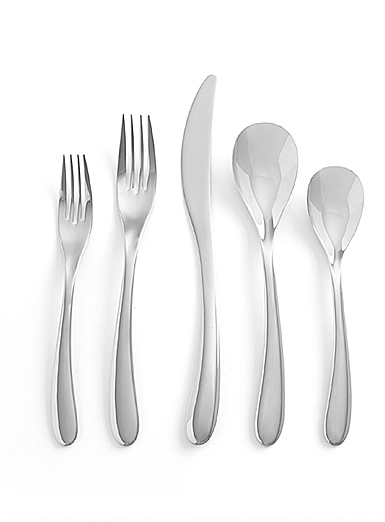 Nambe Portables Flatware 5 Piece Place Setting