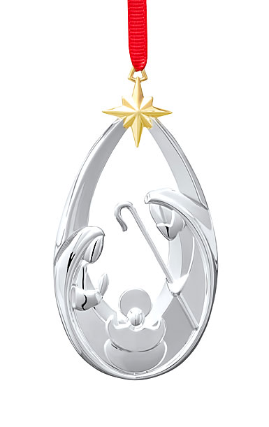Nambe Metal The Holy Family Ornament