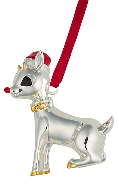 Nambe Metal Rudolph Reindeer Annual Ornament