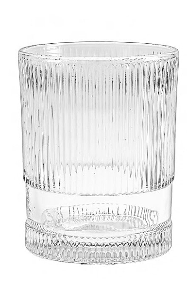 Fortessa Fashion Glass NoHo Clear Iced Beverage Glass, Single