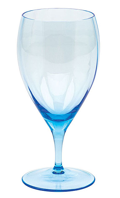 Moser Optic White Wine Aquamarine, Single