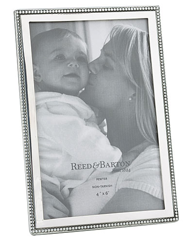 Reed & Barton Baby Beads Picture Frame