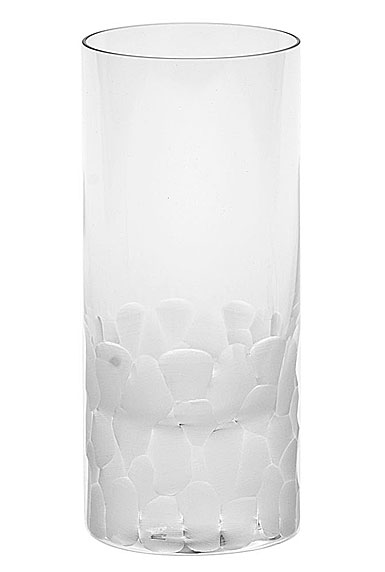Moser Crystal Pebbles Hiball Glass, Clear, Single
