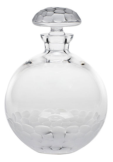 Moser Crystal Pebbles Round Decanter, Clear