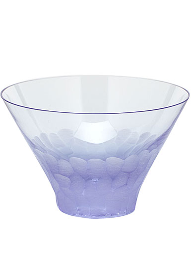 Moser Crystal Pebbles Small Bowl, Alexandrite Purple