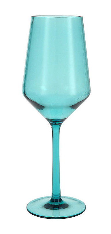 Fortessa Copolyester Glass Sole Sauvignon Blanc Aqua Sky 13oz