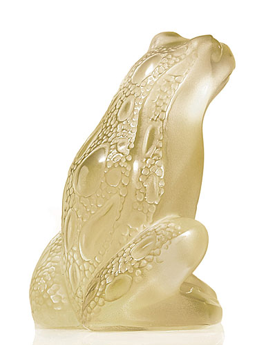 Lalique Rainette Frog, champagne