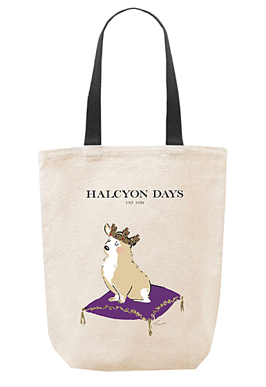 Halcyon Days Corgi Tote Bag