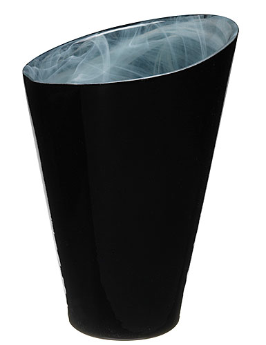 Sea Glasbruk Candy Vase, Black - Special!