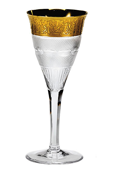 Moser Crystal Splendid White Wine Glass, Single