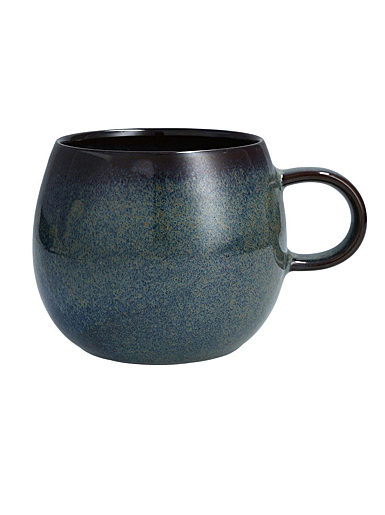 Fortessa Stoneware Northern Lights Aurora Blue Mug, Single