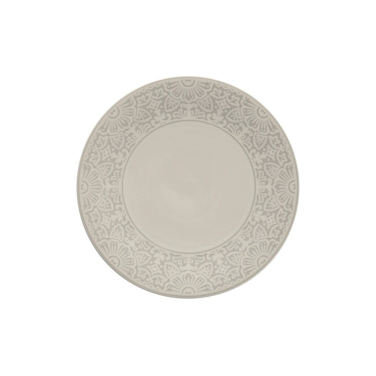 Fortessa Stoneware Havana Gray Coupe Dinner Plate 10.75"
