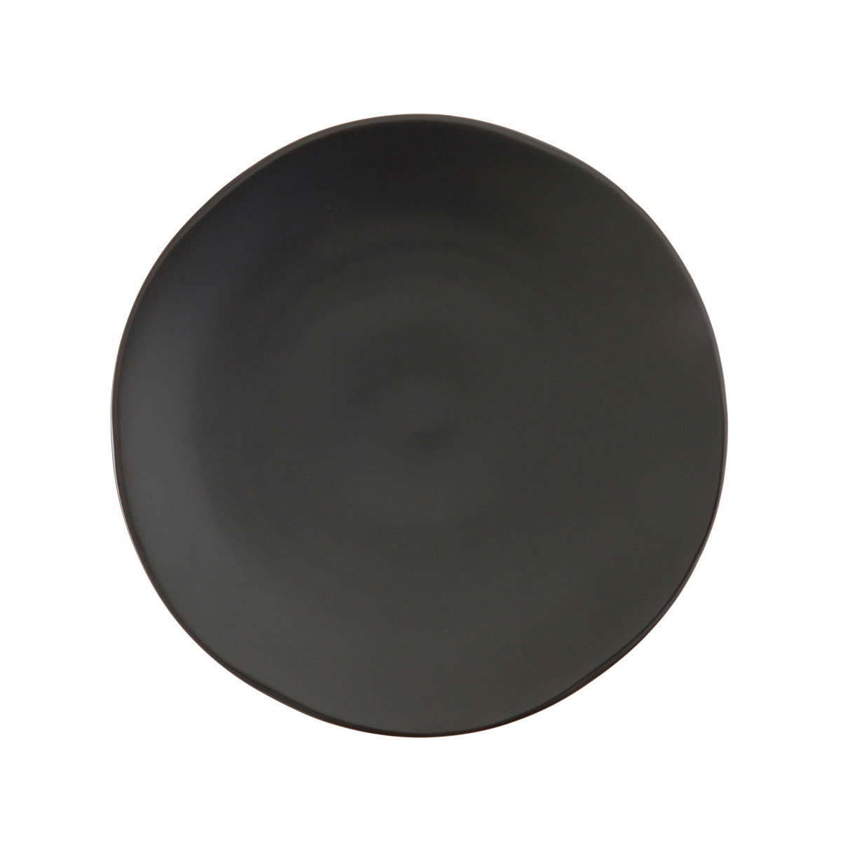 Fortessa Stoneware Heirloom Charcoal Show Plate 12"