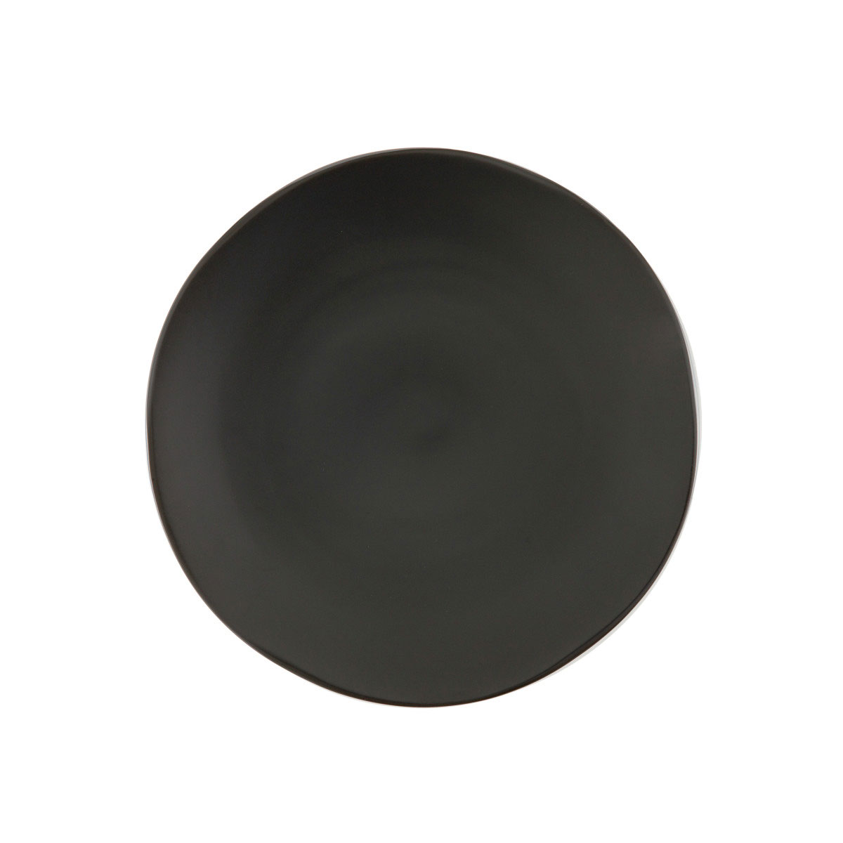 Fortessa Stoneware Heirloom Charcoal Dinner Plate 10.75"