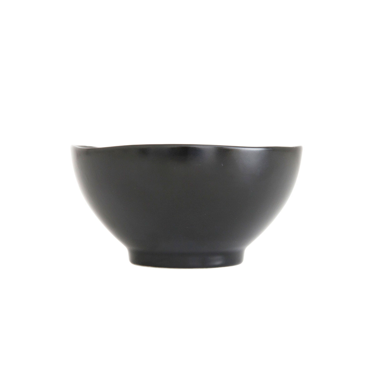 Fortessa Stoneware Heirloom Charcoal Rice Bowl 5.75" 21oz