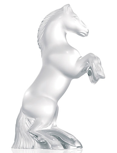 Lalique Ulysses Horse, Rearing