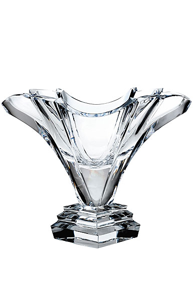 Moser Crystal Fan Vase 8.25" Clear