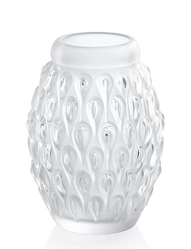 Lalique Clear Figuera Vase