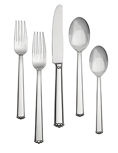 Waterford Lismore Bead Flatware, 5-Piece Place Setting
