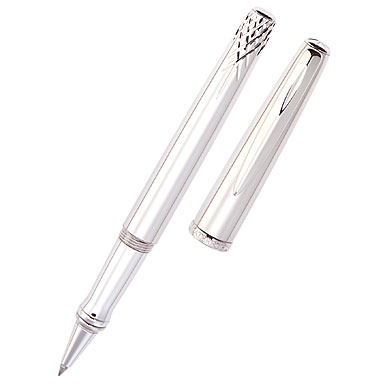 Waterford Lismore Roller Pen, Platinum
