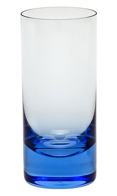 Moser Crystal Whisky Hiball 13.5 Oz. Aquamarine