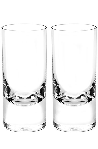 Moser Crystal Whisky Hiball 13.5 Oz. Pair Clear