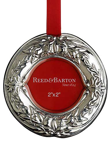 Reed and Barton Francis I Wreath Picture Frame Ornament