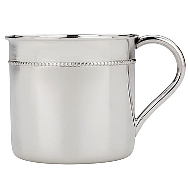 Reed & Barton Sterling Beaded Baby Cup