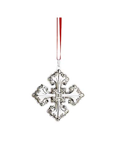 Reed and Barton Sterling Silver Christmas Cross 2013, 43rd Edition, H. 3 1/8in.