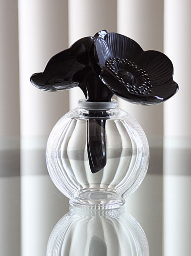 Lalique Two Anemones, Black 