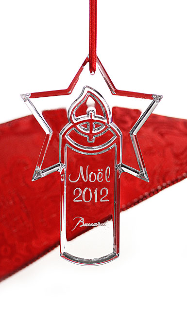 Baccarat Annual Ornament 2012