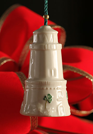Belleek Shrove Lighthouse Bell Ornament