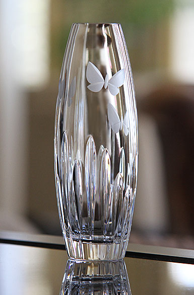 Waterford Butterfly Bud Vase
