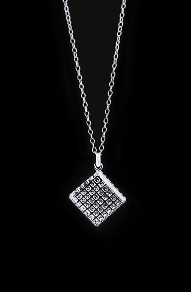 Cashs Ireland, Crystal Diamond Kerry Pendant Necklace, Small