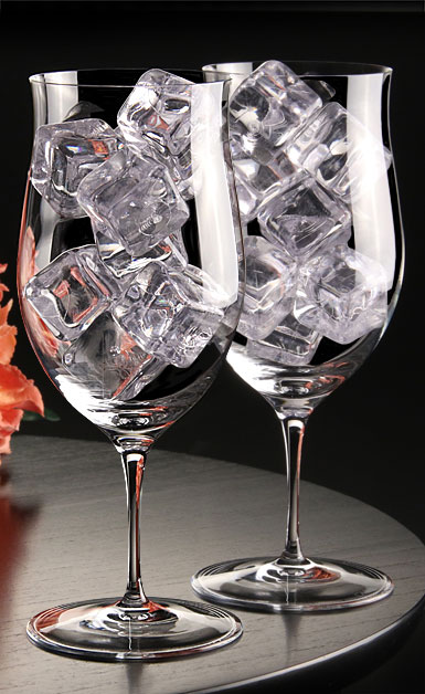Cashs Ireland, Grand Cru Handmade Water, Soft Drinks Crystal Glasses, Pair