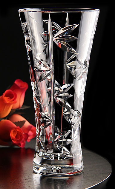 Cashs Ireland, Hawthorne Fairy 8" Tulip Crystal Vase