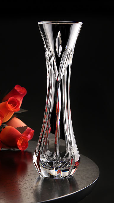 Cashs Ireland, Annestown Single Stem Rose Bud Crystal Vase