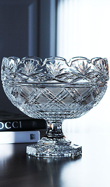 Cashs Ireland, Art Collection, Avondale Strawberry Crystal Bowl, Limited Edition