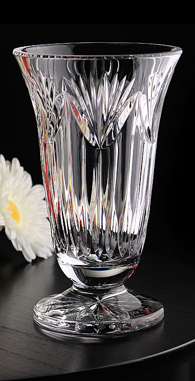 Cashs Ireland, Thistle Footed Crystal Vase