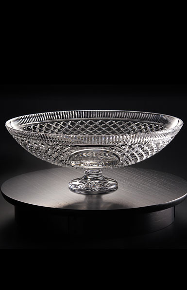 Cashs Ireland, Crystal Trophy, Blank Panel, Footed Bowl 602