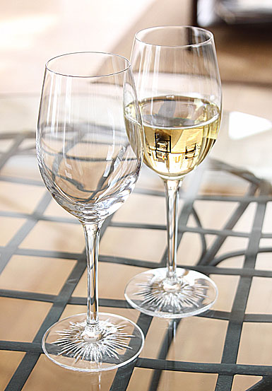 Waterford Clear Light White Wine, Pair
