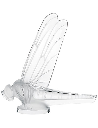 Lalique Dragonfly Paperweight, Clear