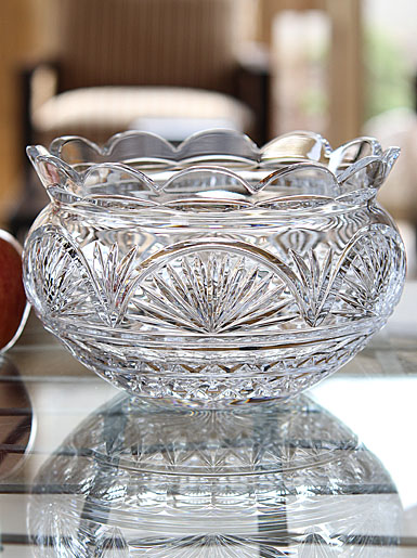 Waterford Crystal, Fanlight Anniversary 8" Crystal Bowl, Limited Edition