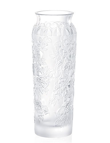 Lalique Blossom Vase, Clear
