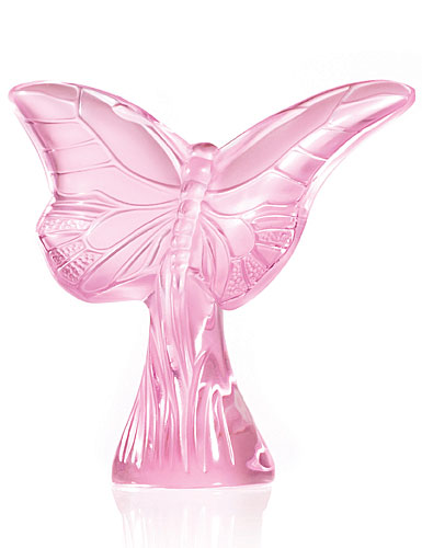 Lalique Butterfly Rosee, pink