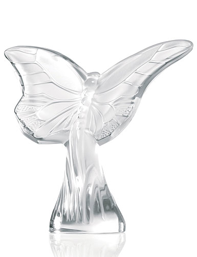 Lalique Butterfly Rosee, clear 
