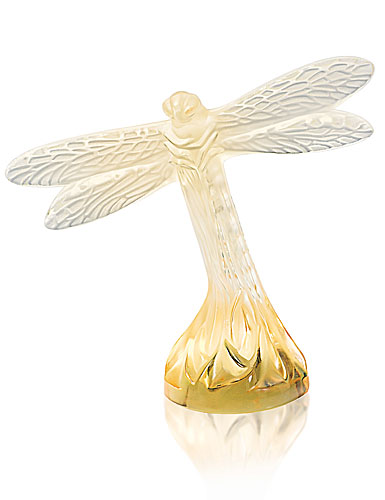Lalique Dragonfly, gold